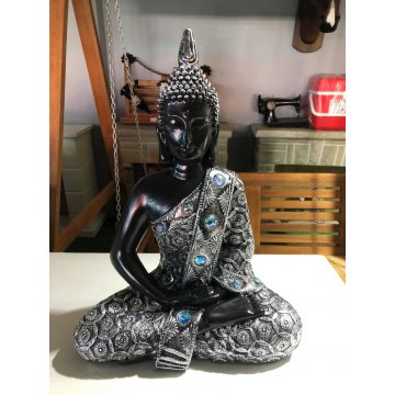 Buda 40 cm Plata