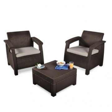 Set Rattan Sintético Simple 